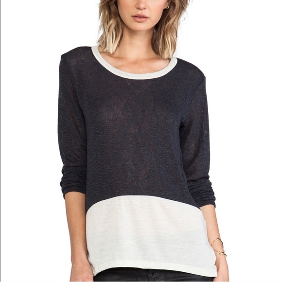 LNA Tops - SALE❤️‍🔥LNA REVOLVE Gulf Color Block Long Sleeve